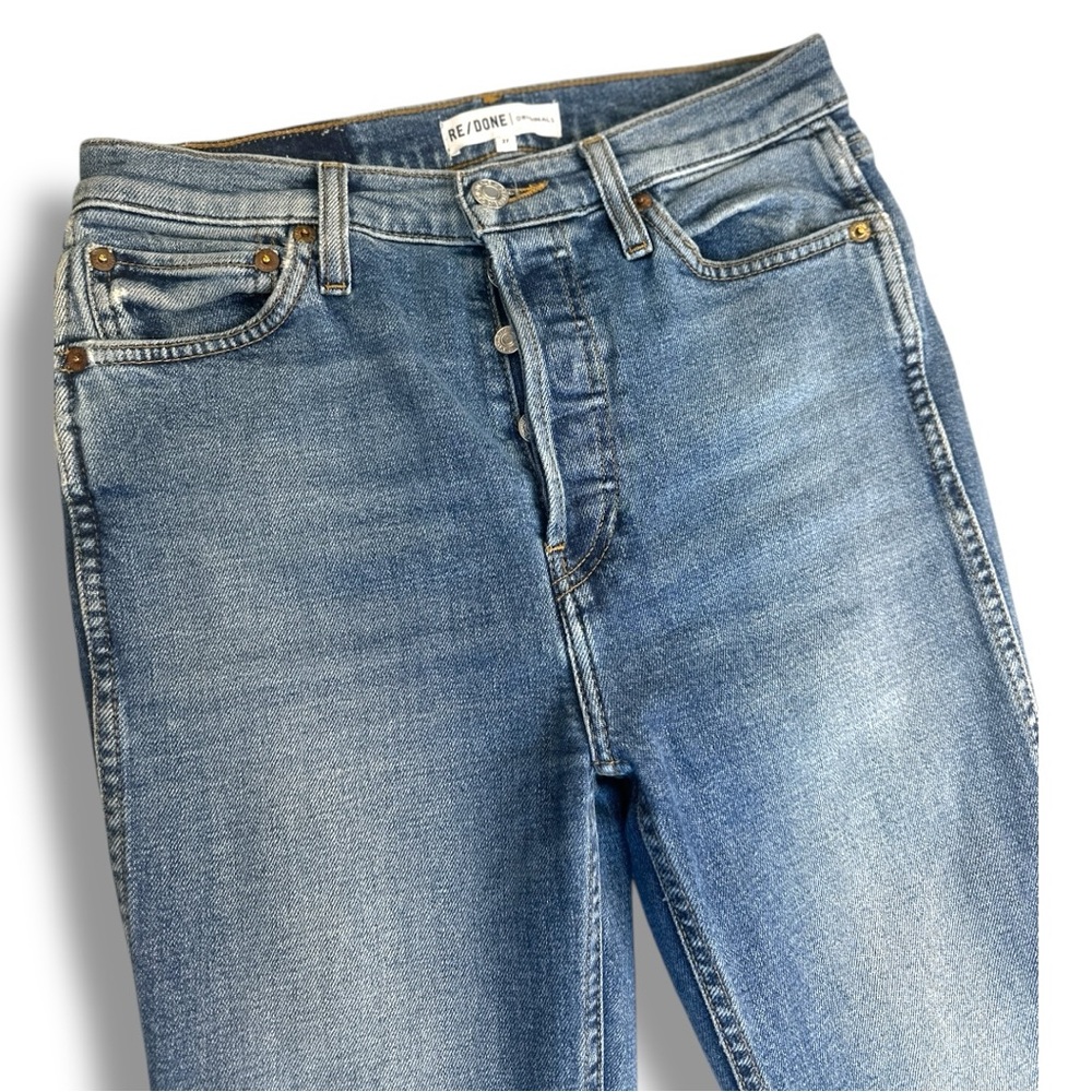 RE/DONE - Blue 90s High Rise Denim Jeans - Size 27